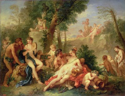 Baco y Ariadna, 1742-7 de Charles Joseph Natoire